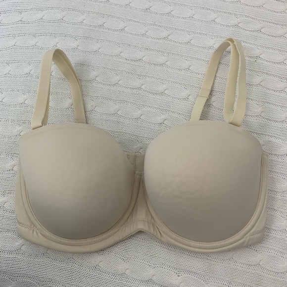 Cacique Other - Cacique ivory convertible bra 38DD